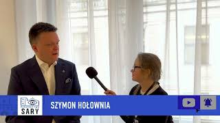 Szymon Hołownia w Perspektywie Sary [upl. by Ahsimat757]