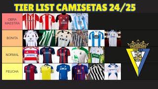 ¿CUÁL ES LA MEJOR CAMISETA DE LA LIGA HYPERMOTION 2425  TIER LIST [upl. by Norahc]