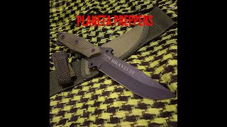 CUCHILLO TACTICO YARARA quot RIMec 25 BRAVO quot PLANETA PREPPERS [upl. by Idnyl700]