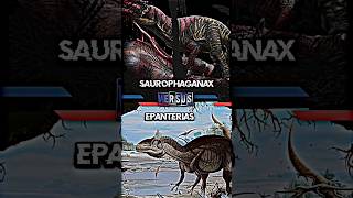 Saurophaganax VS Epanterias dinosaur prehistoric paleontology whoisstrongest shorts trending [upl. by Llevron53]