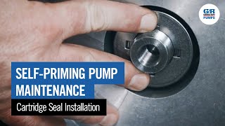 SelfPriming Pump Maintenance  Cartridge Seal Installation [upl. by Clementius]