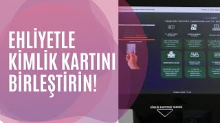 Kimlik Kartına Ehliyet Aktarma Nasıl Yapılır  2022 Nüfusmatik [upl. by Vins]