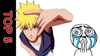 اكثر شخصيات حزنا على موتها في ناروتو TOP5 NARUTO [upl. by Ainig]