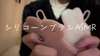 【ASMR】シリコーンブラシでASMR🐰／silicon ASMR [upl. by Daisy]