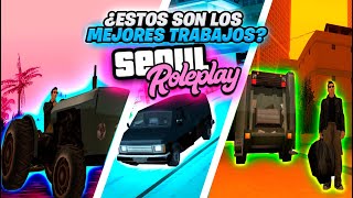 Probamos todos los trabajos De Seoul Roleplay GTA ONLINE SAMP [upl. by Reltuc]