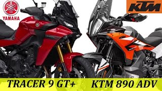 KTM 890 Adventure vs Yamaha TRACER 9 GT  Compare TRACER 9 GT And KTM 890 Adventure  RajuSNair [upl. by Aya]