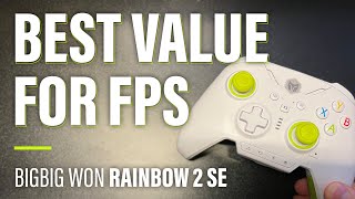 The Best Value Controller for FPS Gaming  BigBigWon Rainbow 2 SE Review [upl. by Ahcropal345]