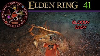 Bloodhound Knight – Lakeside Crystal Cave – Elden Ring 41 [upl. by Nappie]