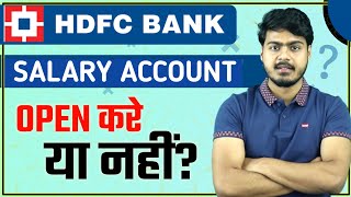 HDFC Bank Salary Account All details  hdfc bank salary account benefits fees amp charges [upl. by Amikehs455]