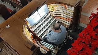 O Come All Ye Faithful Llewellyn West Point Cadet Chapel Organ [upl. by Kellia146]