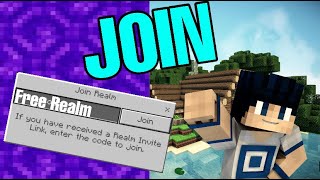 BEST FREE MINECRAFT REALM 120 2023 PS5 XBOX PC MCPE SMP Server FREE CODE [upl. by Tolland]