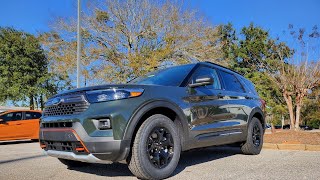 2022 Ford Explorer Timberline Forged Green Metallic  Mean Green [upl. by Lillis]