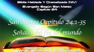 SAN MATEO Capitulo 24 BIBLIA HABLADA Y DRAMATIZADA NVI [upl. by Enelear]