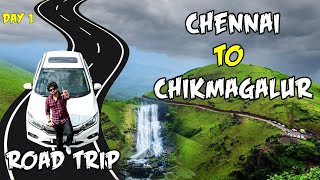 Chennai to Chikmagalur  Road Trip  Day 1  Aravind Vlogs [upl. by Byler167]