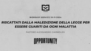 Parola della Grazia Torino Worship Service  LIVE  10 novembre 2024 [upl. by Bierman]