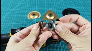 DeWALT Oscillating Tool Universal Adapter  How To Use [upl. by Nahej]