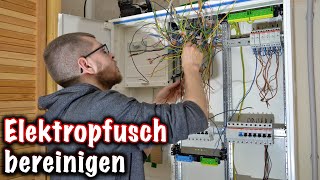 Sicherungskasten in 15 Stunden aufräumen ElektroM [upl. by Kenneth]