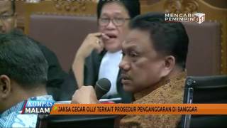 Jaksa Cecar Olly Terkait Prosedur Penganggaran di Banggar [upl. by Eelamme937]