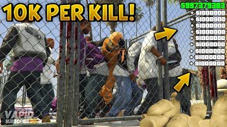 10K PER KILL LINK GTA5 ONLINE MONEY JOB10000000 EVERY MINUTE [upl. by Garlen]