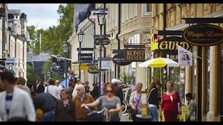 Västerås Centrum Sweden Walks 4K [upl. by Hawken120]