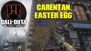 Call of Duty Black Ops 3 Carentan Multiplayer Map Easter Egg [upl. by Parcel]