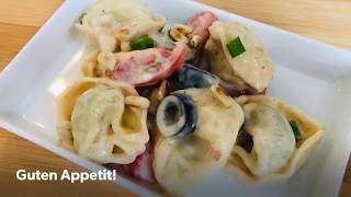 Tortellini Salat Méditerranée einfach lecker  Nudelsalat Rezept [upl. by Asseralc]