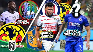 ¡¿3 LESIONADOS EN EL AMÉRICA😰 ¡INAUDITO DESTINO para Vega😱 Aplican quotESTAFAquot a Cruz Azul🤬 [upl. by Dawaj715]