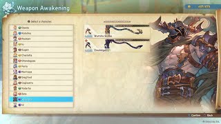 ENGINA Crafting Ereskhigal Awakening Weapon  Granblue Fantasy Relink Gameplay PS4 Pro [upl. by Anyaled178]