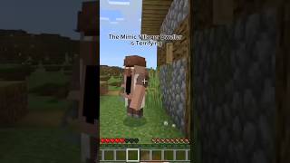 The Mimic Villager Dweller is Terrifying Minecraft Bedrock Dwellers Addon [upl. by Herold974]