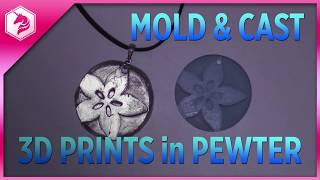 LEARN Mold amp Cast 3d Prints in Pewter adafruit adafruit [upl. by Bull]