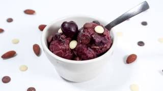 Cleanblends Chocolate Cherry Nice Cream [upl. by Lertram]