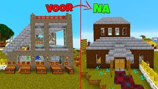 IK HEB EEN GLOEDNIEUW HUIS GEBOUWD IN MINECRAFT [upl. by Anyar]