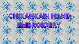 CHIKANKARI HAND EMBROIDERY TUTORIAL FOR BEGINNERS CHIKANKARI এম্ব্ৰয়ডাৰী টিউটোৰিয়েল [upl. by Barbuto]