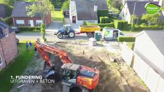 3bouw Houtskeletbouw  Kort overzicht van start tot oplevering [upl. by Switzer391]