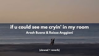 if u could see me cryin in my room  Arash Buana amp Raissa Anggiani slowed  reverb [upl. by Giguere225]