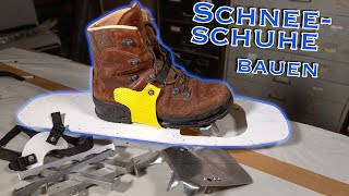 Schneeschuhe selberbauen Teil 1  DIY  MYOG Schneeschuhe [upl. by Hanafee]