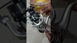 LUCANA KOMODO K5000 SERIES SPINNING REEL  Warangalfishingtackles lucana spinningreels shorts [upl. by Finnigan591]