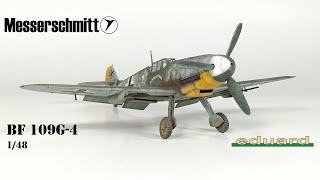 Ful Build Eduard Messerschmitt Bf 109G4 148 scale model [upl. by Bennion26]