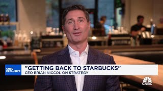 Starbucks CEO Brian Niccol Excited to get this turnaround going [upl. by Samuele]