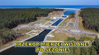 Przekop Mierzei Wiślanej po sezonie [upl. by Alick]