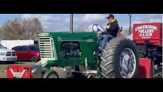 Oliver 770 Tractor Pull Sterling Ohio [upl. by Ceporah]