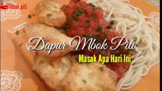 Resep Piccata Milanese  Chicken Katsu nya Italy  dipanir dengan Keju Parmesan [upl. by Asined189]