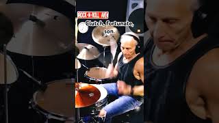 Clutch fortunate son drumcover rock music youtubeshorts youtube [upl. by Giraud146]