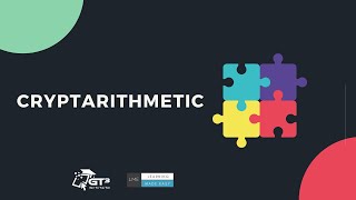 Crypt Arithmetic  Cryptarithmetic Questions with Solutions  Cryptarithmetic Basics [upl. by Relda739]