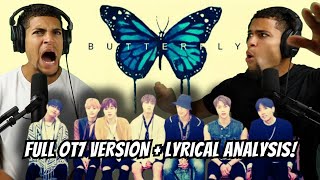 BTS BUTTERFLY Reaction Full OT7 Version  Lyrical Analysis 🦋 [upl. by Anwaf]