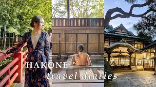 JAPAN TRAVEL DIARIES  Hakone onsen ryokan Izu wedding weekend trips [upl. by Wolfgram]