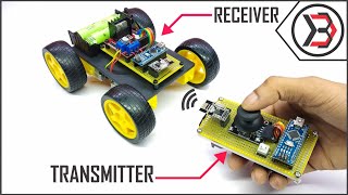 How To Make A DIY Arduino Joystick Control Car At Home [upl. by Odarbil]