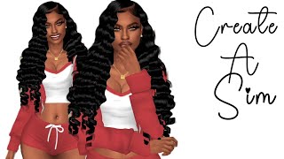 SIMS 4 CAS  CC LINKS ⏐🌺 Brionna Winston 🌺 Create a Sim [upl. by Yrrac]