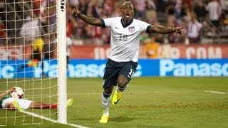 MNT vs Mexico Eddie Johnson Goal  Sept 10 2013 [upl. by Aramat605]