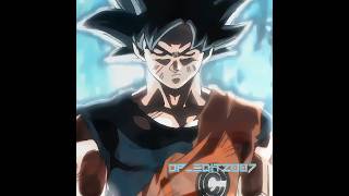 GOKU ULTRA INSTINCT 🤯🤯💀💀 anime trending goku dragonball viral shorts foryou subscribe [upl. by Enuj]